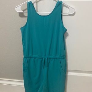 All In Motion Teal Romper Kids Swim Suit Cover Up